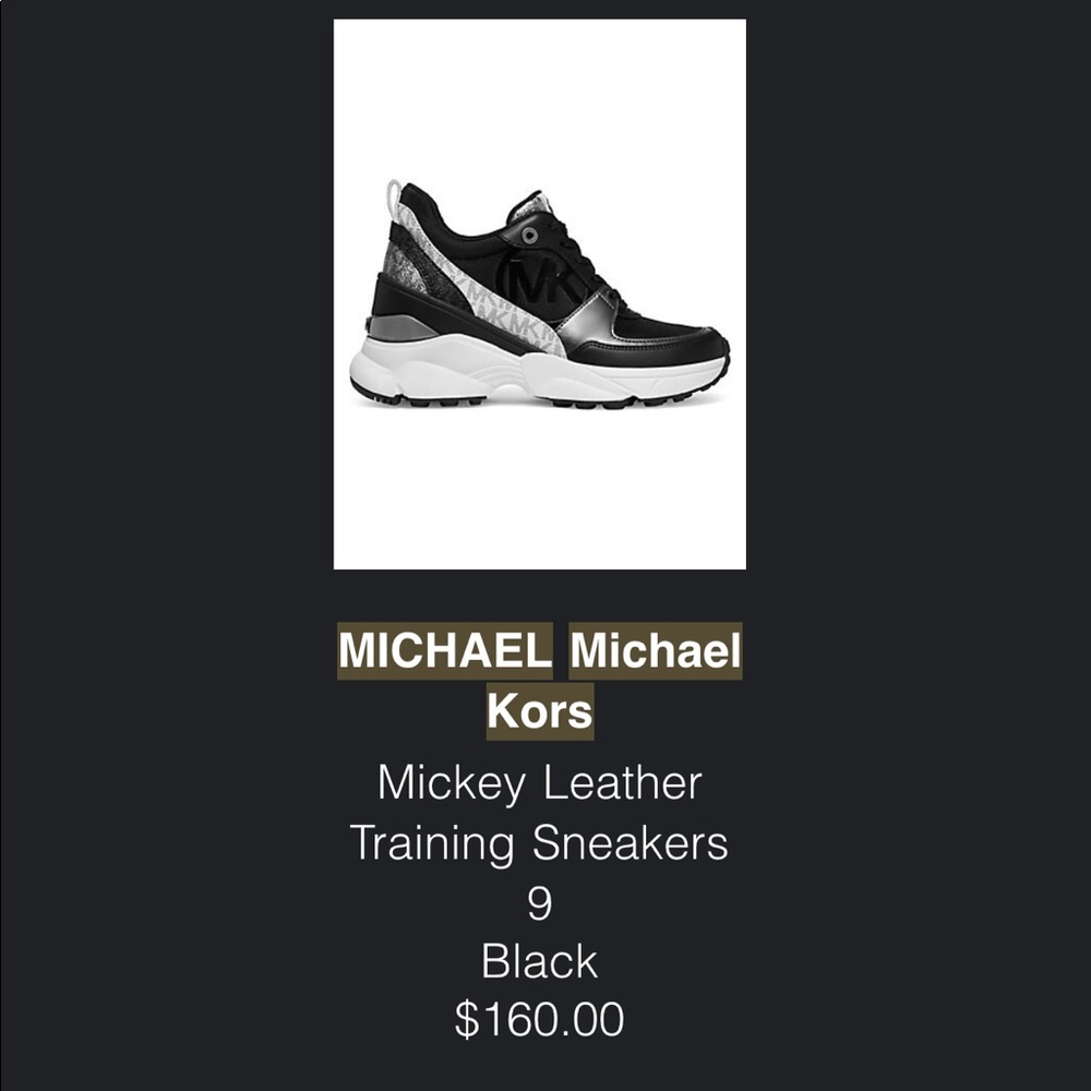 Michael kors Mickey leather training sneakers